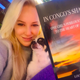 The author and her memoir.